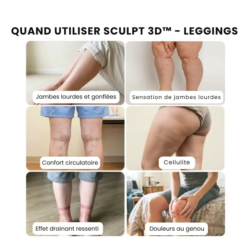 Legging 3D lift fessier galbe sport pilates yoga femme — Elvinco Sculpt 3D