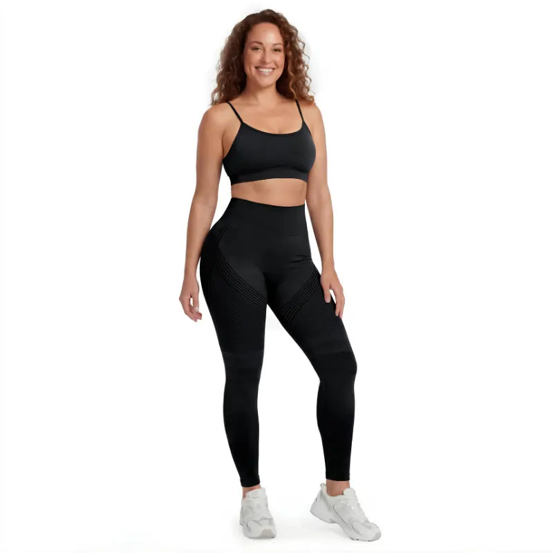 Legging anti-cellulite 3D améliore drainage lymphatique et circulation sanguine