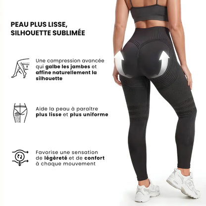 Legging compression 3D lift fessier sport femme active — Elvinco Sculpt 3D