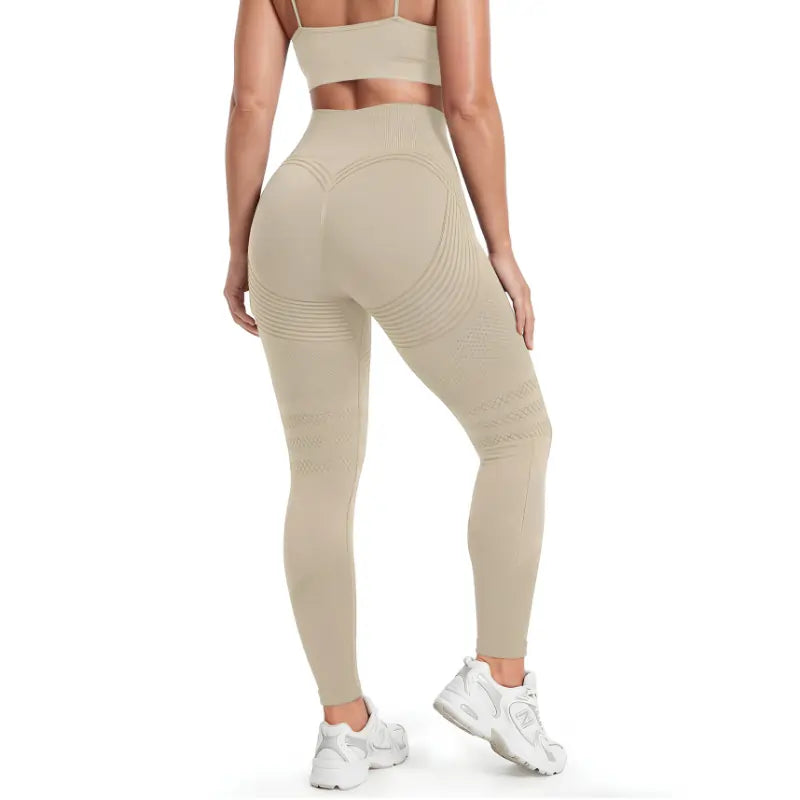 Femme legging Sculpt 3D running gym fitness taille haute anti-cellulite