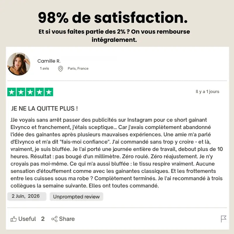 Sculpt 3D legging taille haute push-up galbe fessier naturel - Elvyneco